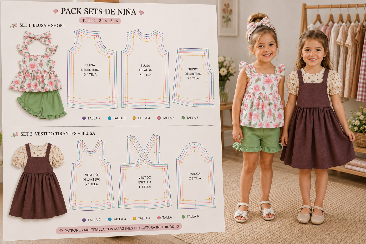 Pack Set de Niñas