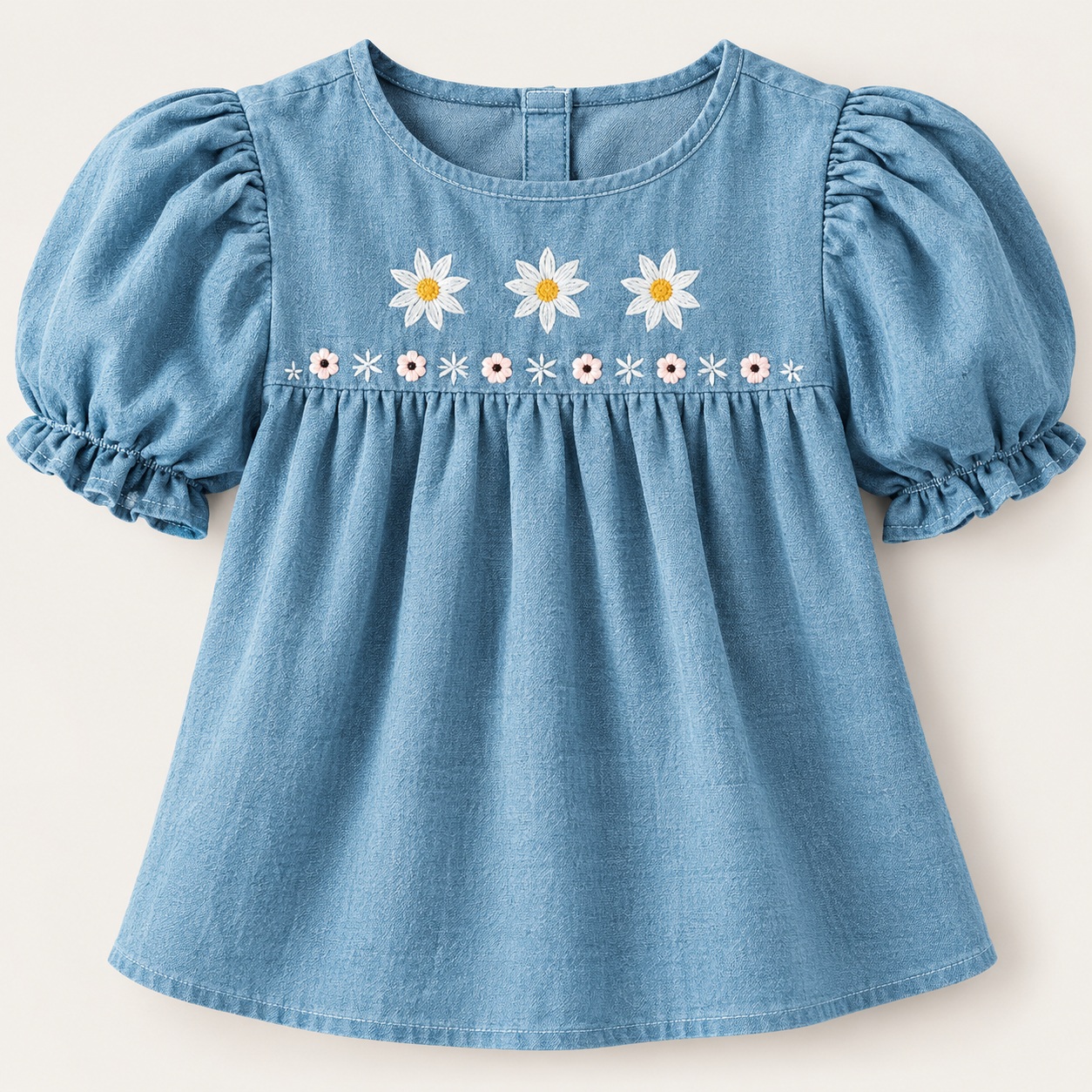 Lilu Set: Conjunto de Blusa Abullonada + short de Volantes vista adicional